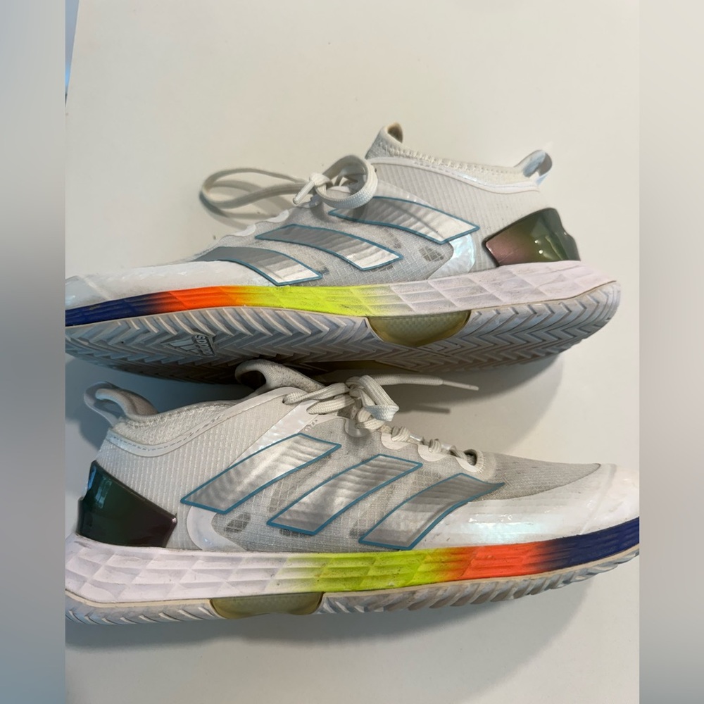 Adidas adizero tennis shoe.  Excellent condition size 9 women